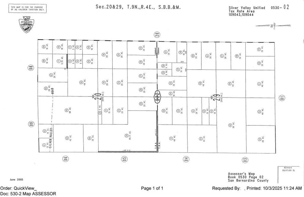 Vacant Land in Newberry Springs - Newberry Springs, California, 92365