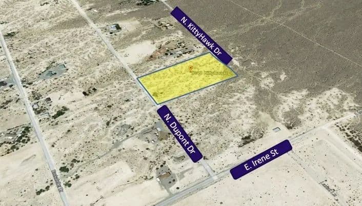 Land -Single Family Acreage in Pahrump - Pahrump, Nevada, 89060