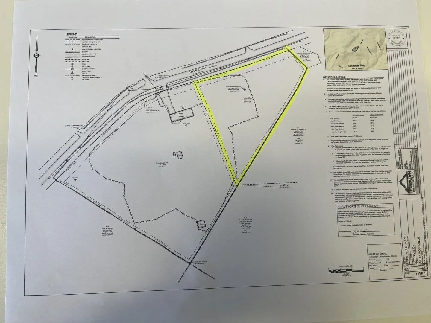 Land -Single Family Acreage in Lewiston - Lewiston, Maine, 04240