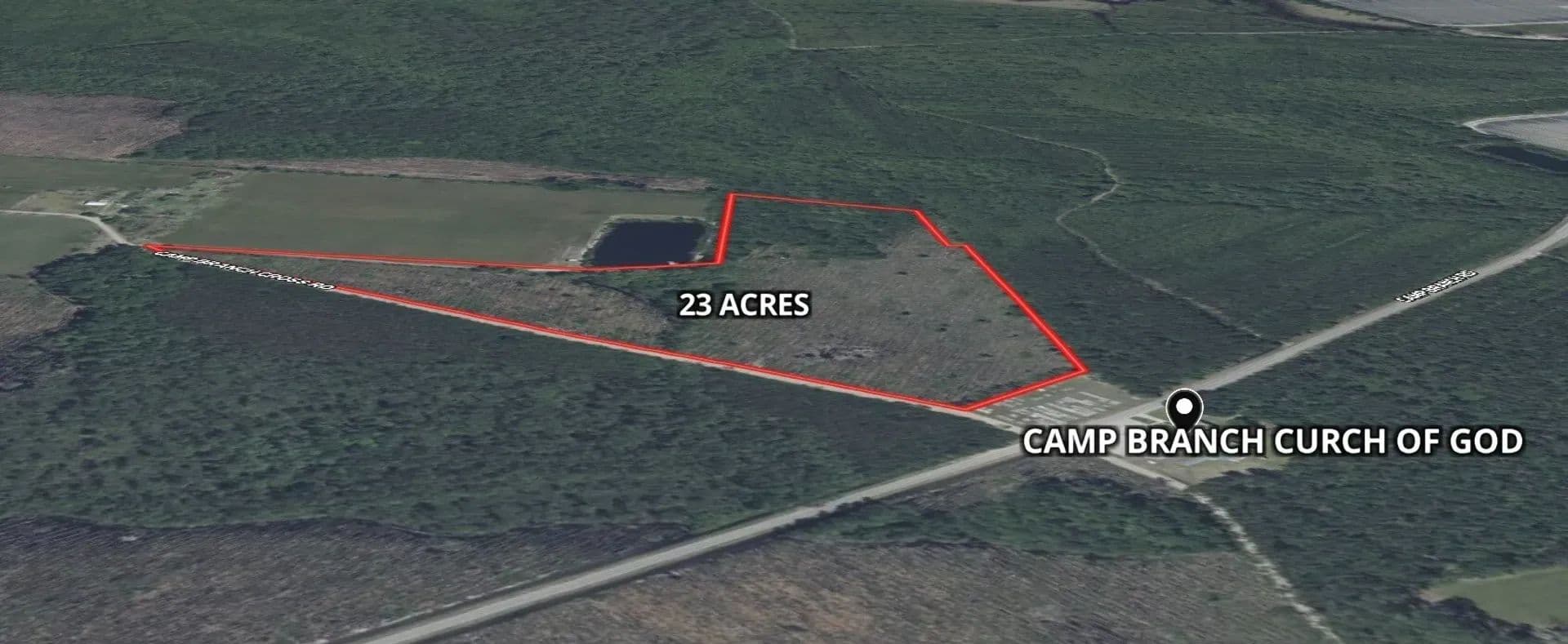 23 Acres on Camp Branch Rd in Ware County, GA - Waycross, Georgia, 31503