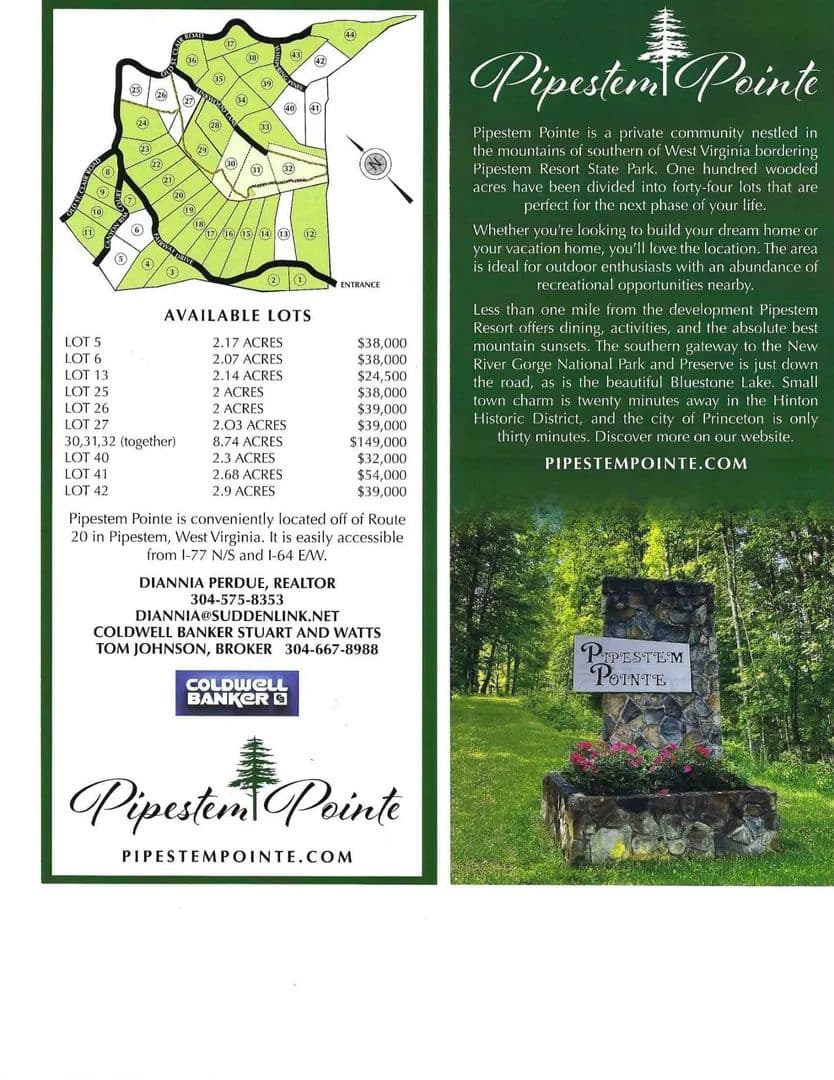 Lots & Land-Other in Pipestem - Pipestem, West Virginia, 25979
