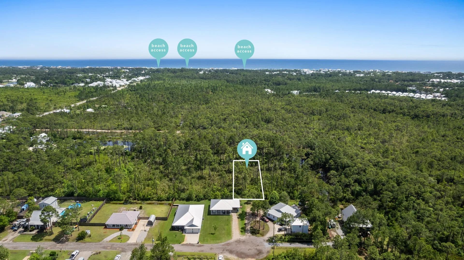 Property from TBD 75' Narrows Way - KW - Santa Rosa Beach, Florida, 32459