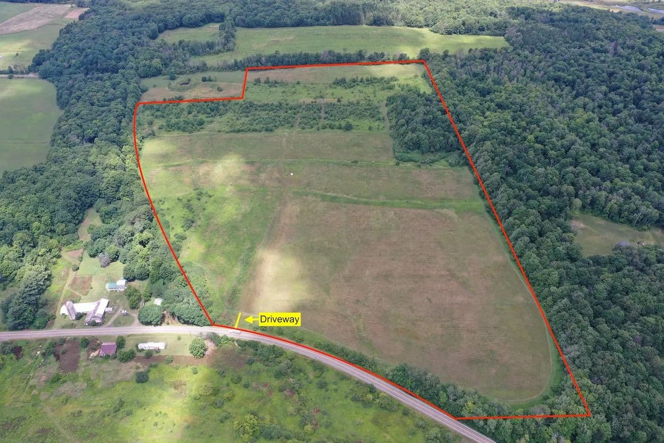 50 acres Farmland, Hunting Land and Building Site in Sinclairville NY Bates Road - Sinclairville, New York, 14782