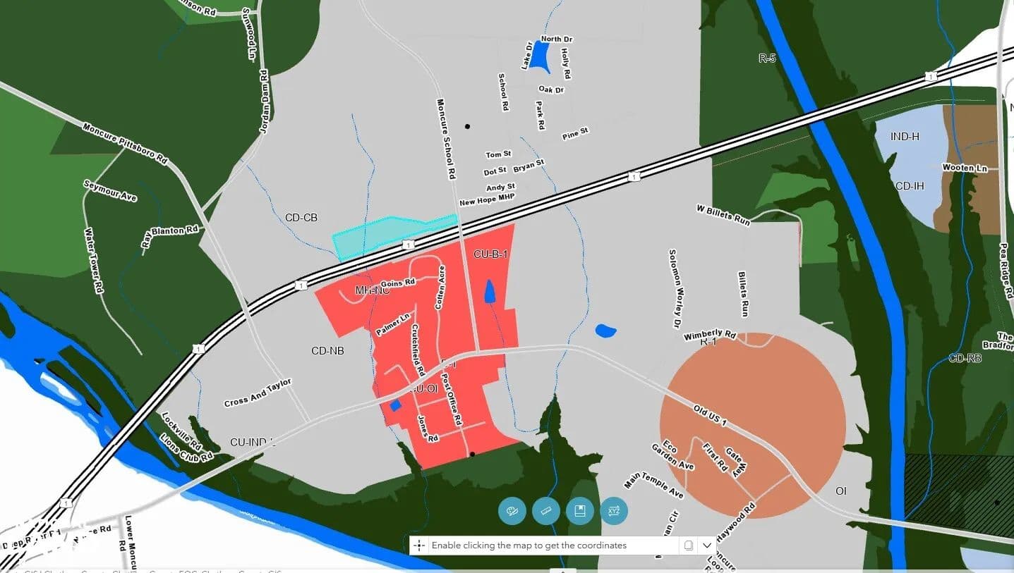 High Growth Corridor - Route 1 Development Tract - Moncure, North Carolina, 27559