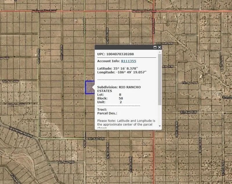 Land -Single Family Acreage in Rio Rancho - Rio Rancho, New Mexico, 87124