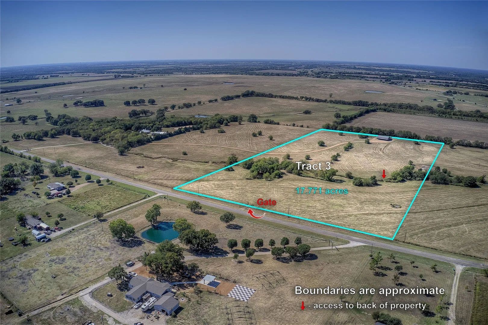 17.77 Acres of Land for Sale in Wolfe City, TX - Wolfe City, Texas, 75496