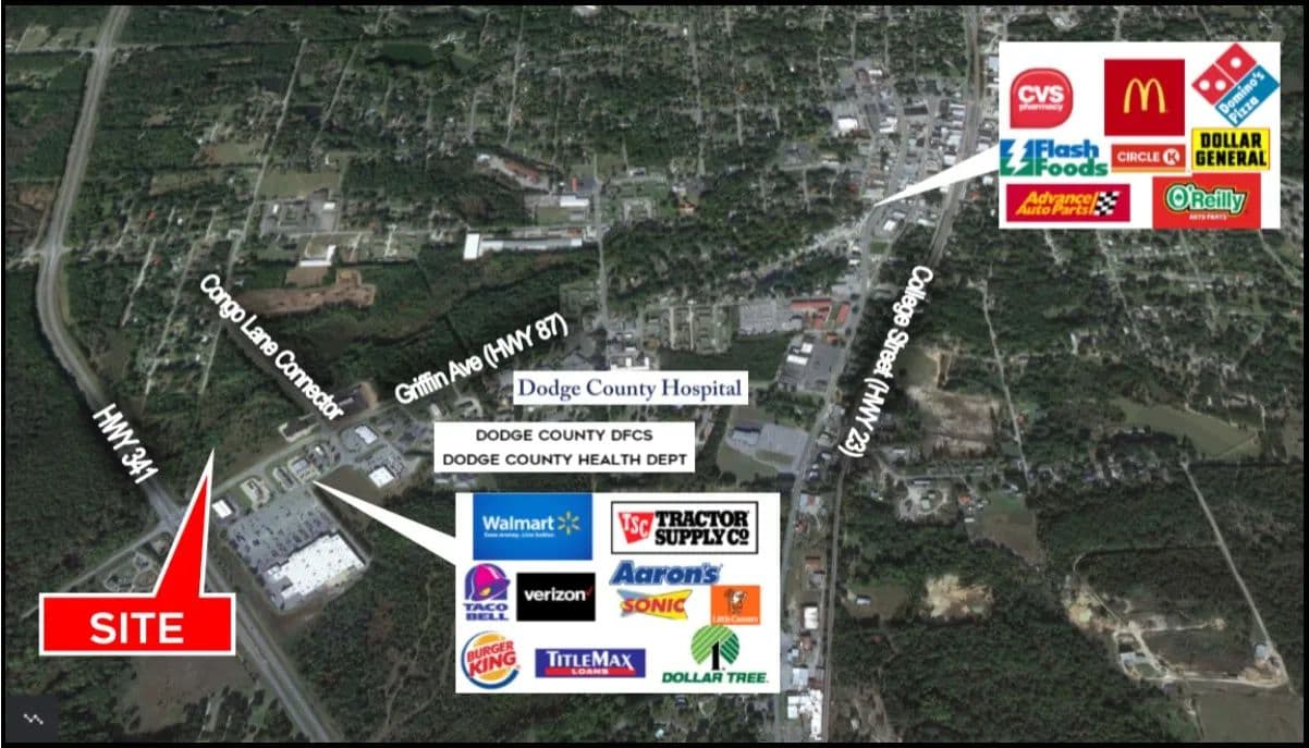 Vacant Land (0-10 Acres) in Eastman - Eastman, Georgia, 31023