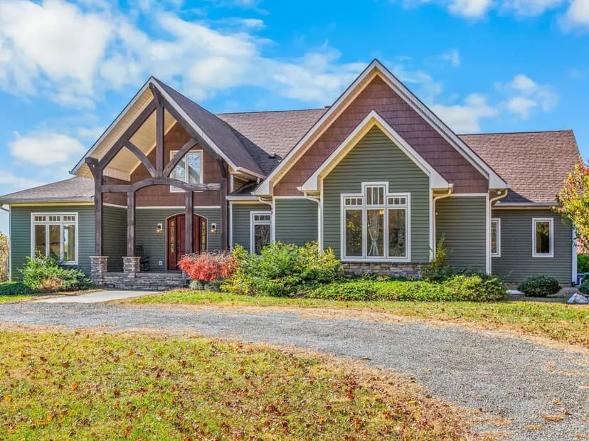 SkyView Estate: A Modern Blue Ridge Retreat Offering Big Views and Refined Mountain Living