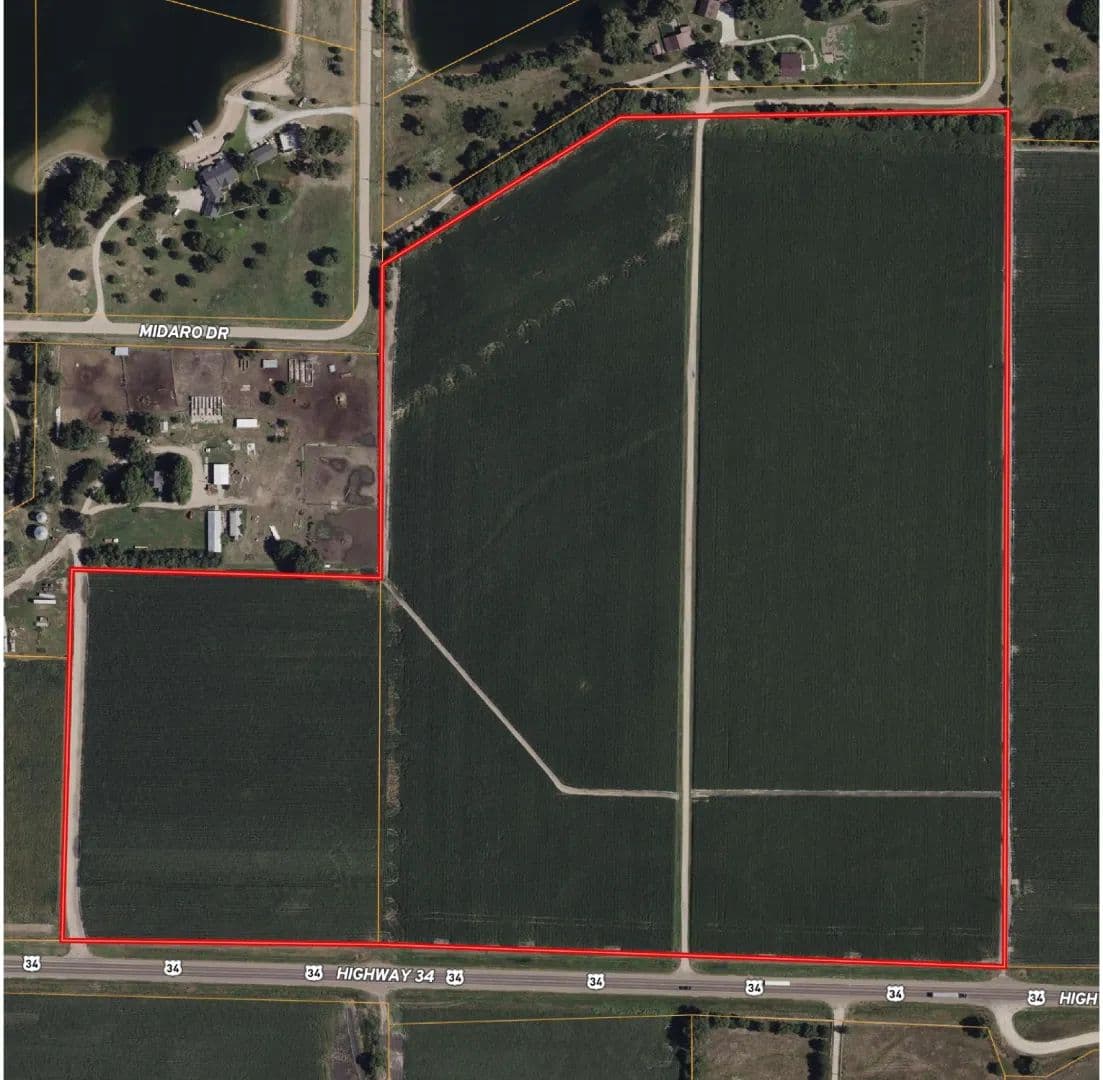 Prime Development Land Along Highway 34 – Grand Island, Nebraska - land for sale