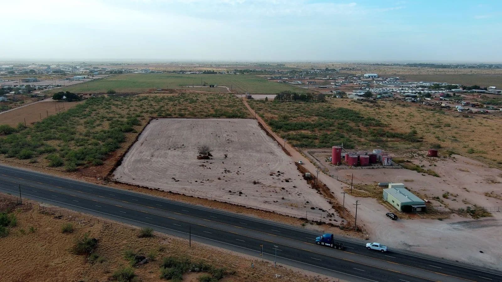 AHA 5-Acre Commercial Yard - 375'+ Hwy 158 Frontage, Midland, TX - Midland, Texas, 79706