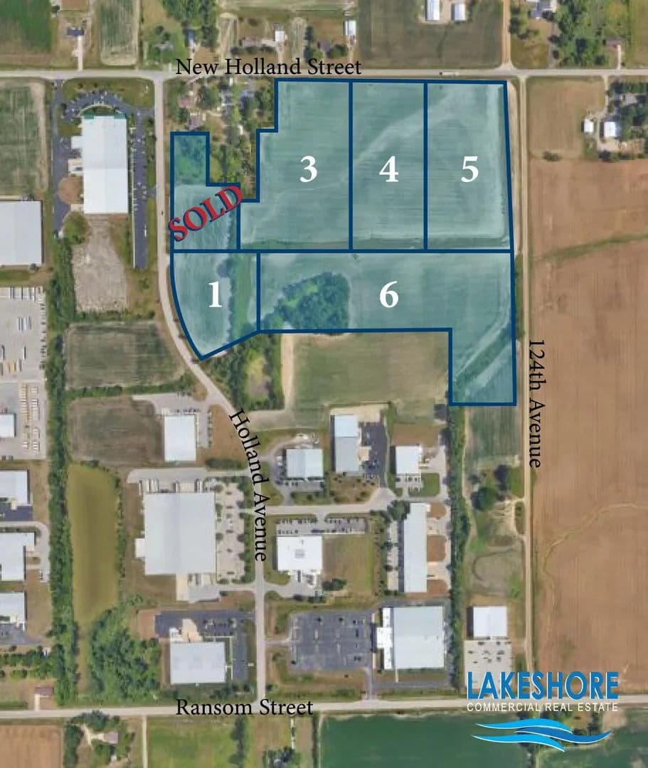 Property from Holland Ave #Lot 1 - KW - Holland, Michigan, 49424