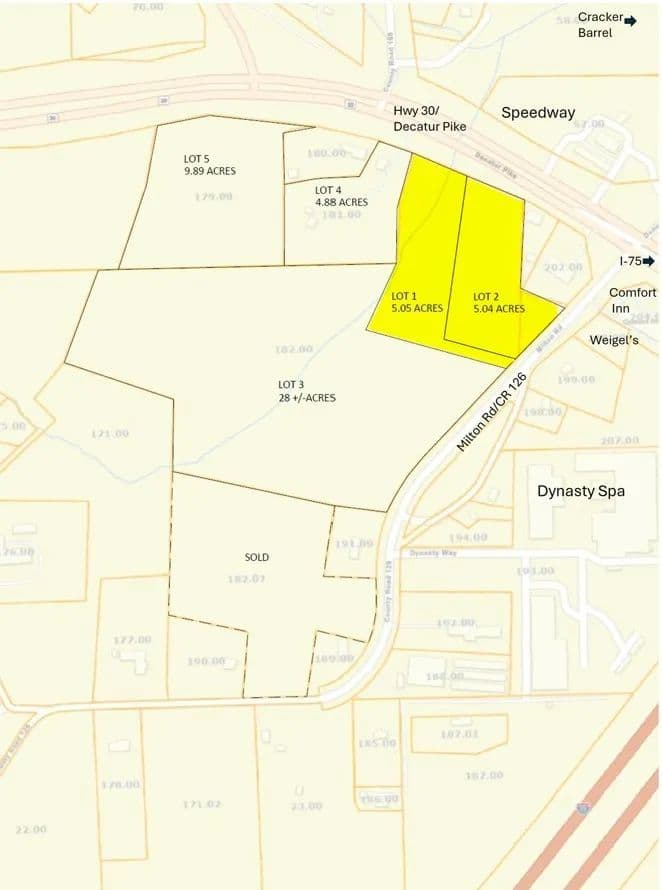 10.09 Acres of Land for Sale in Athens, TN - Athens, Tennessee, 37303