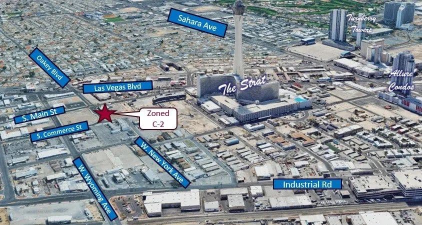 Land -Retail in Las Vegas - Las Vegas, Nevada, 89104