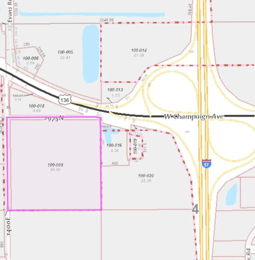 Property from 2985 County Road 1400 E - KW