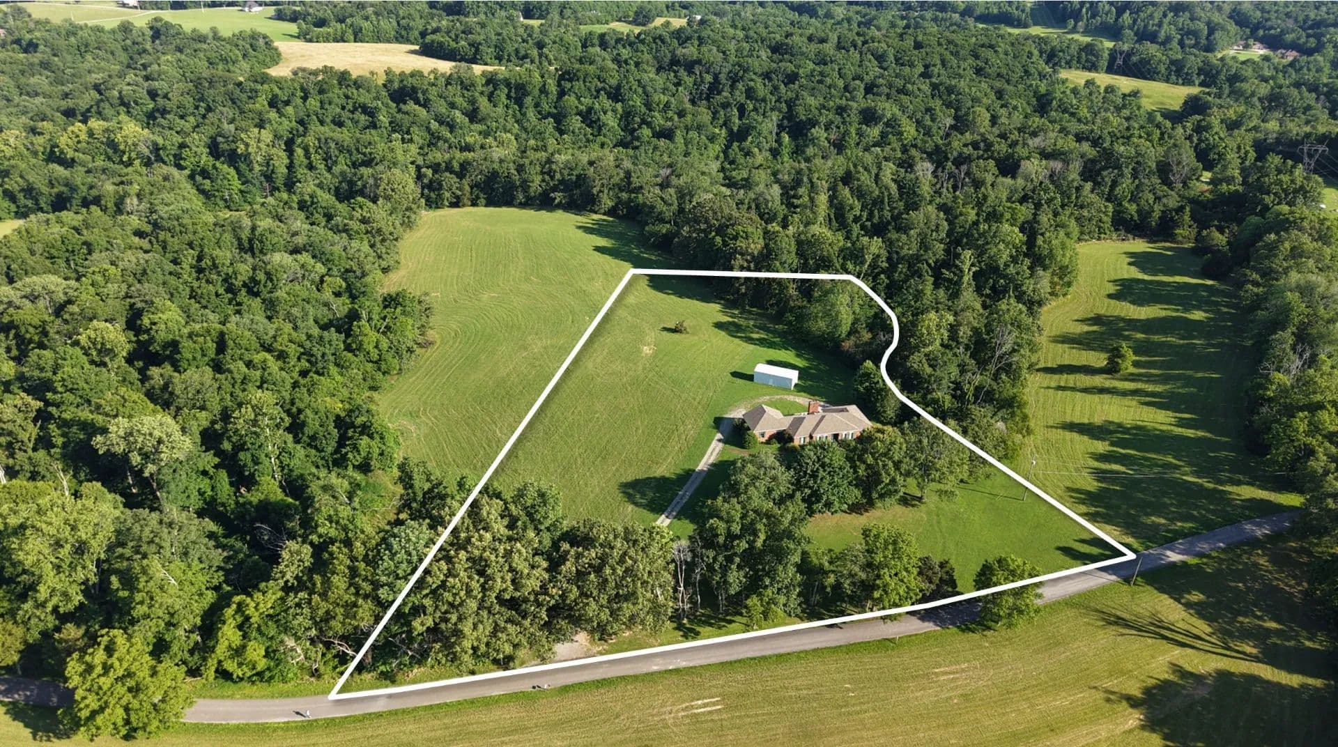 Auction Notice !!! Brick Home / New Survey / 5 Acres - Springfield, Tennessee, 37172