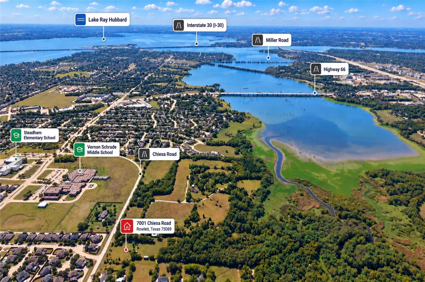 0.47 Acres of Land for Sale in Rowlett, TX - Rowlett, Texas, 75089