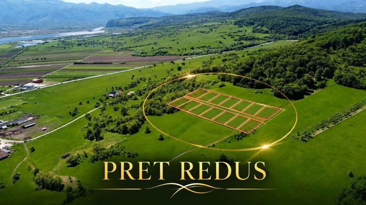 Bradu, Sibiu – terenuri 500 mp cu priveliște la munți și râu, doar 7.500 € - land for sale