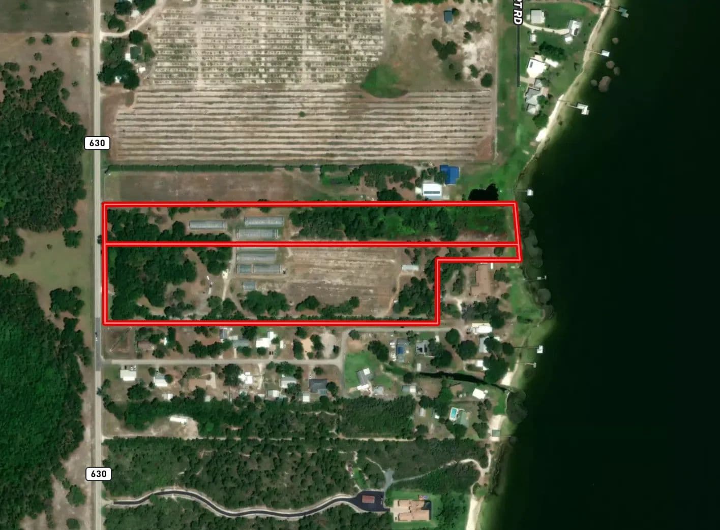 18 Acres of Lakefront Opportunity | Nursery, Farm, or Estate Development - Frostproof, Florida, 33843