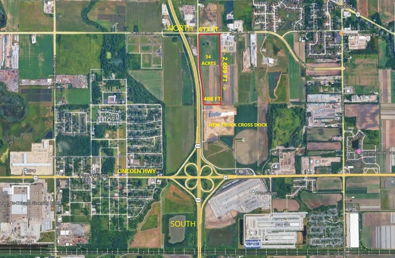 Land -Industrial in Ford Heights - Ford Heights, Illinois, 60411