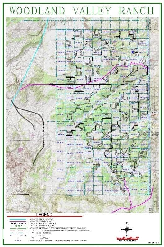Woodland Valley Ranch Lot 104 42.75 Acres Wooded