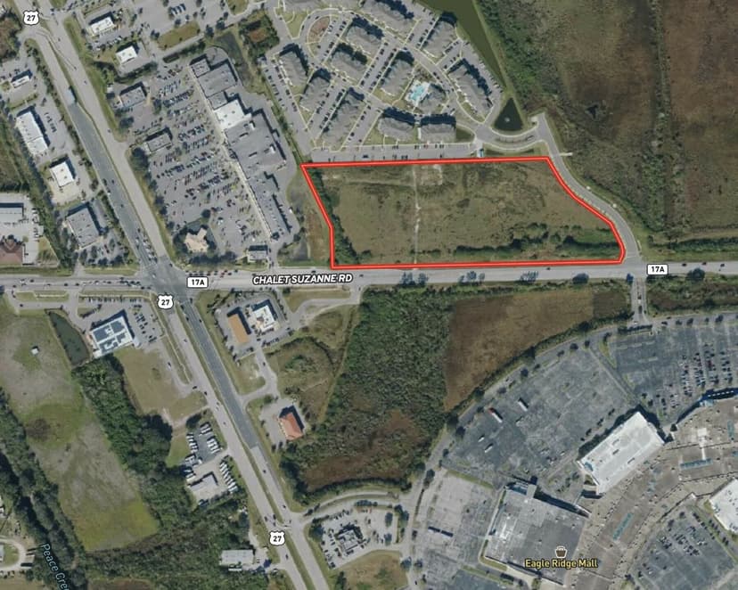  12.4 Acre Commercial Site Behind Publix