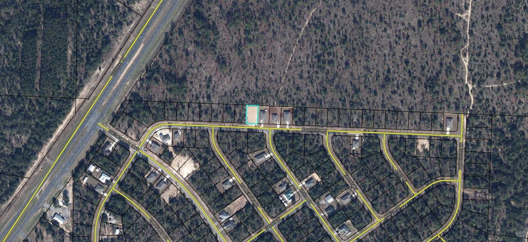 Property from 2368 Aquarius Drive - KW - Chipley, Florida, 32428