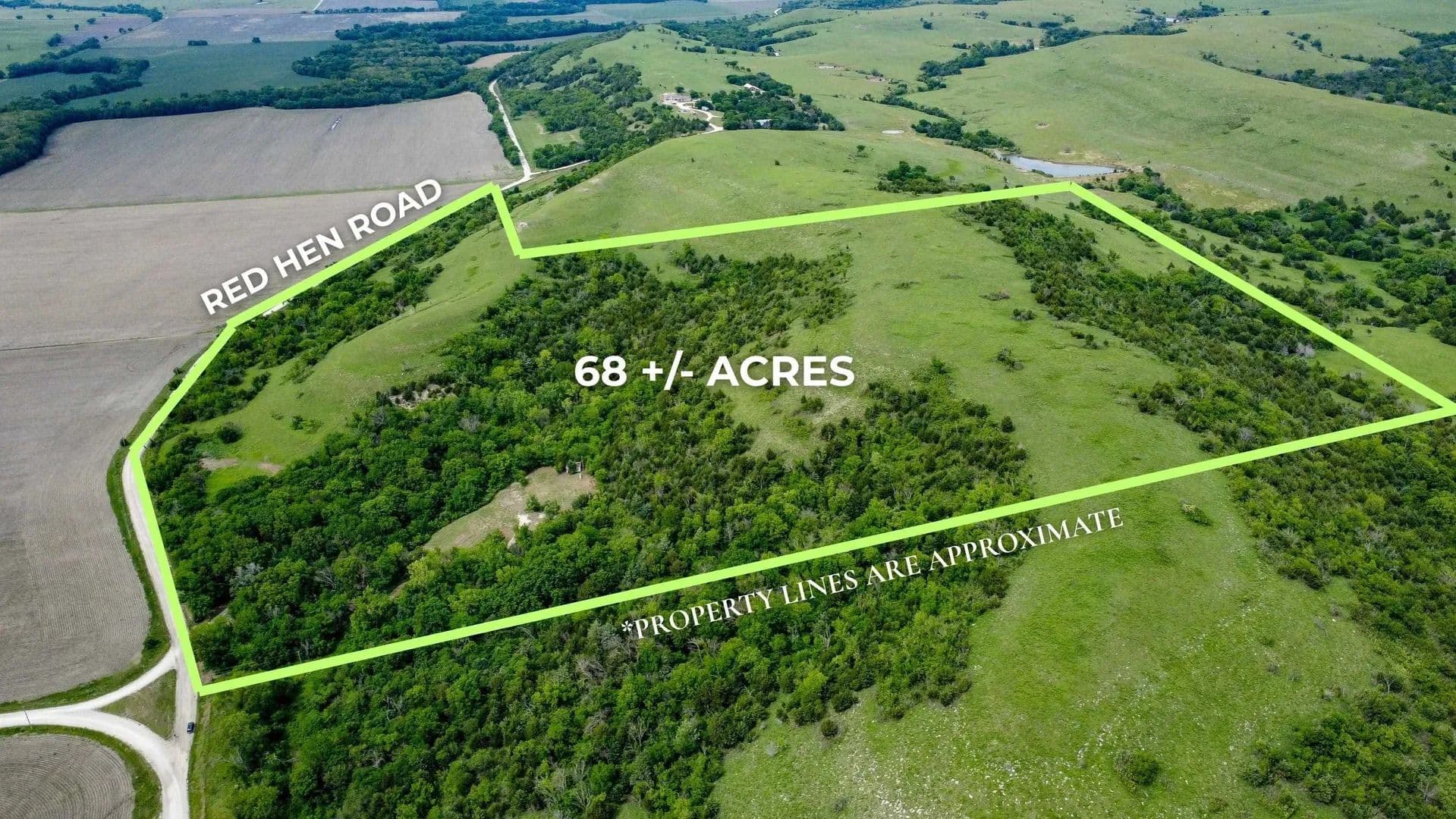 68.2 Acres of Land for Sale in Onaga, KS - Onaga, Kansas, 66521