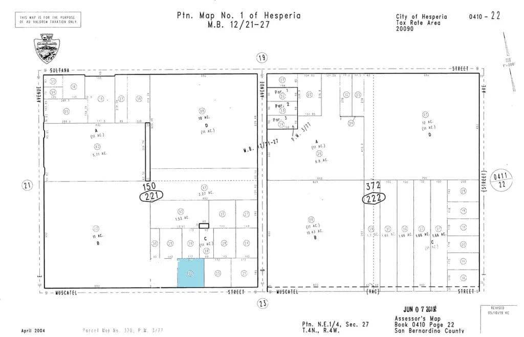 0.75 Acres of Land for Sale in Hesperia, CA - Hesperia, California, 92345