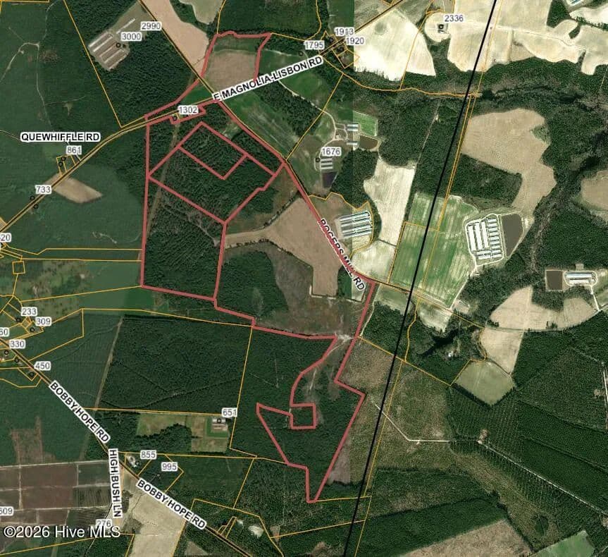 Property from 000 Rogers Mill Road - KW - Magnolia, North Carolina, 28458