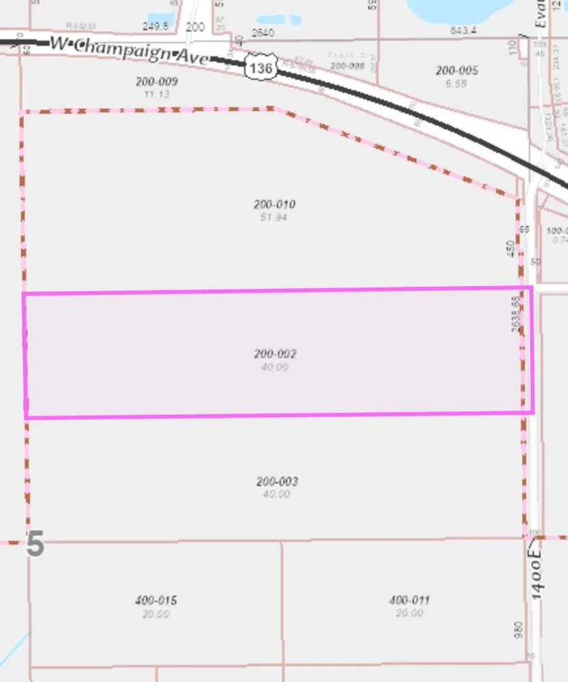 Property from 2990 County Road 1400 E - KW