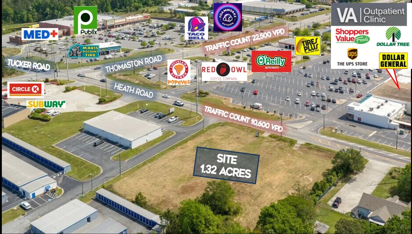 Vacant Land (0-10 Acres) in Macon - Macon, Georgia, 31206