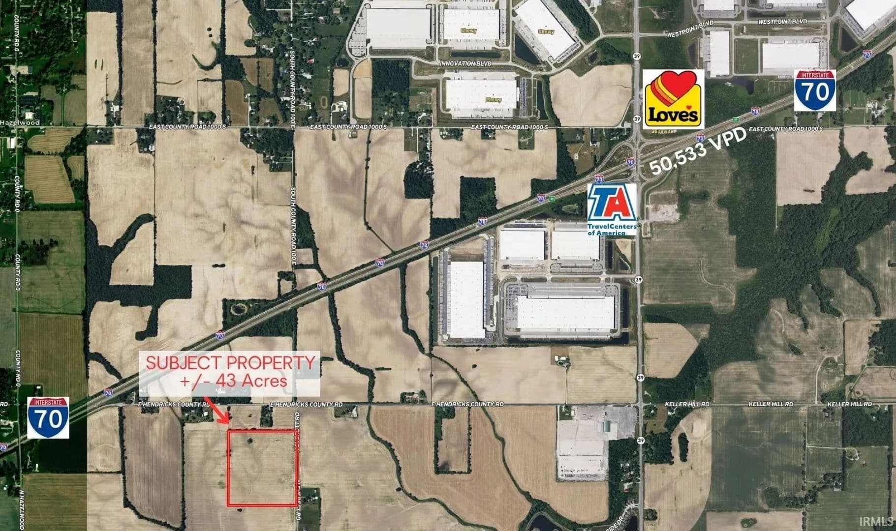 Land -Industrial in Monrovia - Monrovia, Indiana, 46157