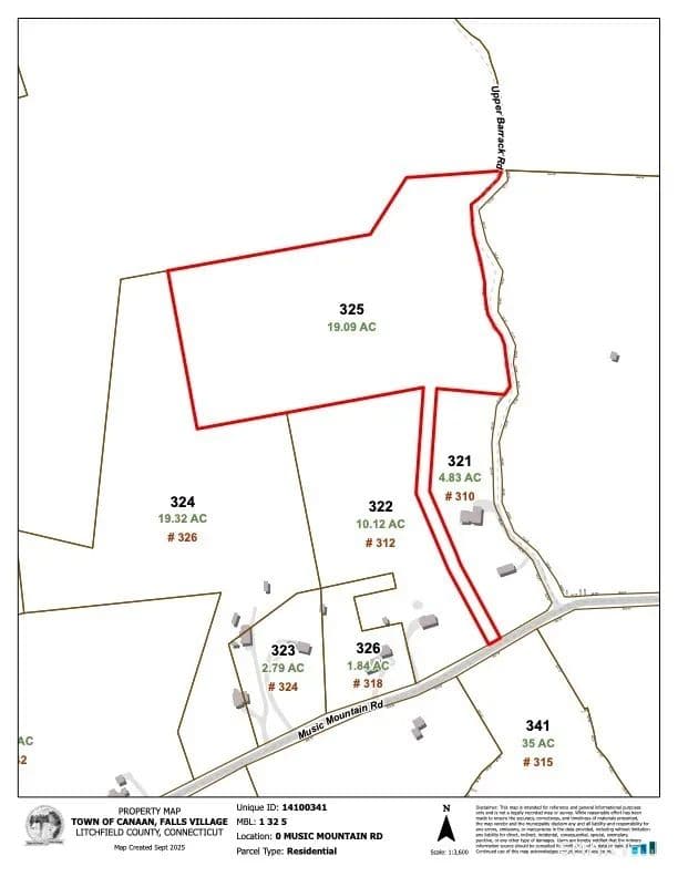 Vacant Land in Canaan - Canaan, Connecticut, 06018