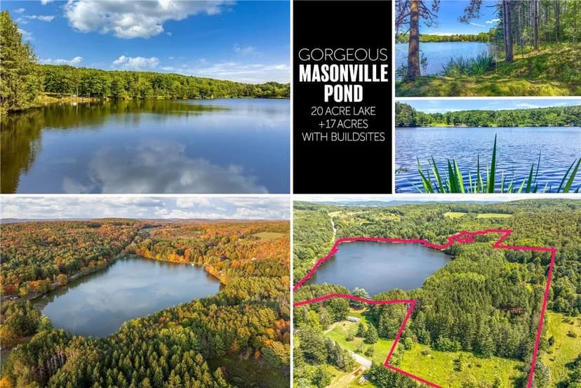 Property from 0 Masonville Pond Cummings Road - KW