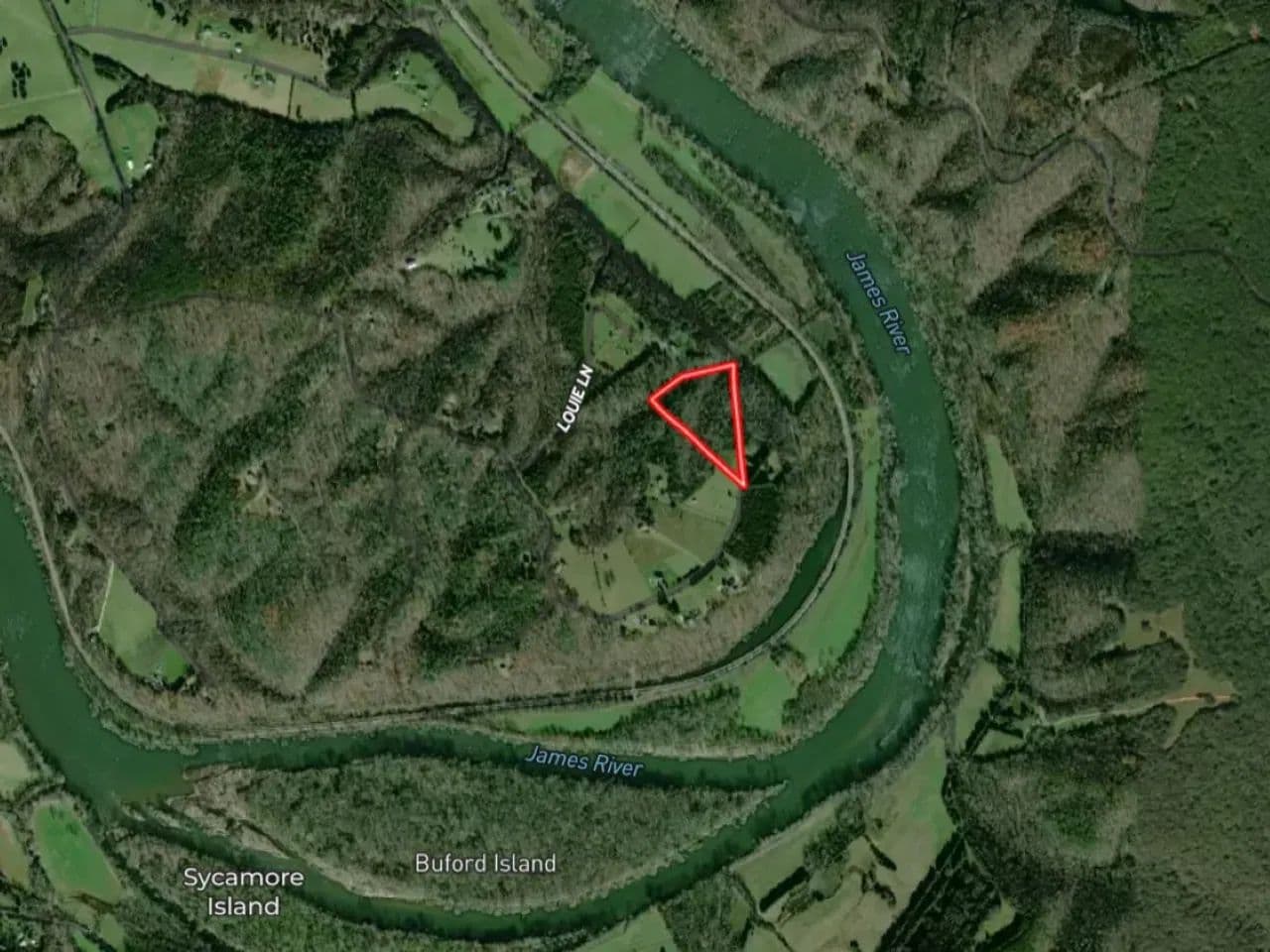 8.158 acres of Residential and Recreational Land for Sale in Nelson County VA! - Howardsville, Virginia, 24562
