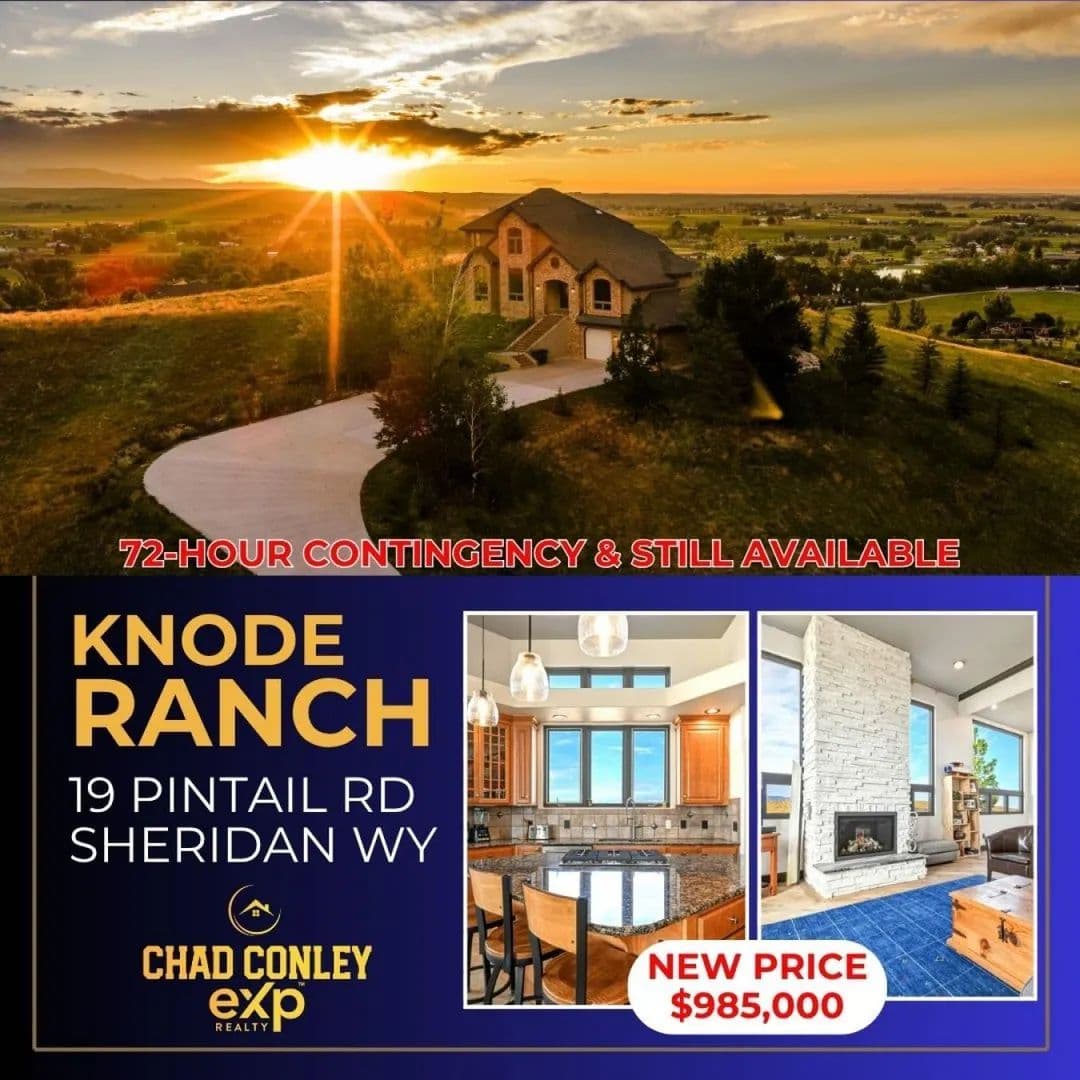 Beautiful Knode Ranch Luxury Home - Sheridan, Wyoming, 82801