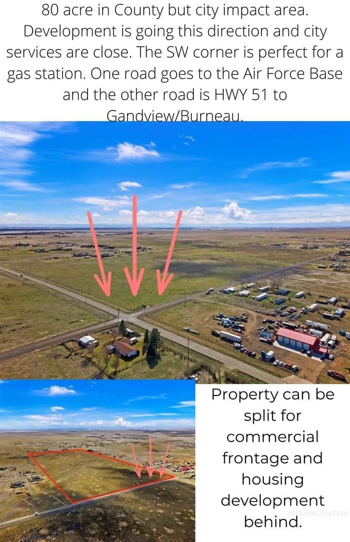 Property from TBD Sw Hwy 51/Smith Rd - KW