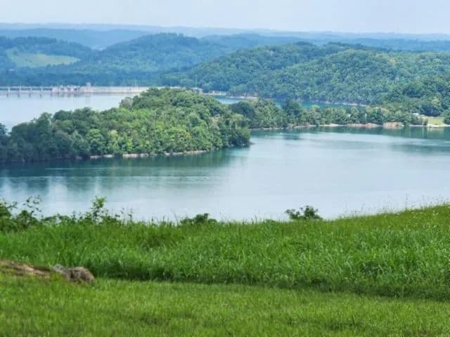 0.66 AC W/ A YEAR AROUND DALE HOLLOW LAKE & MTN VIEWS WALKING TO A PAVILLON - Hilham, Tennessee, 38568