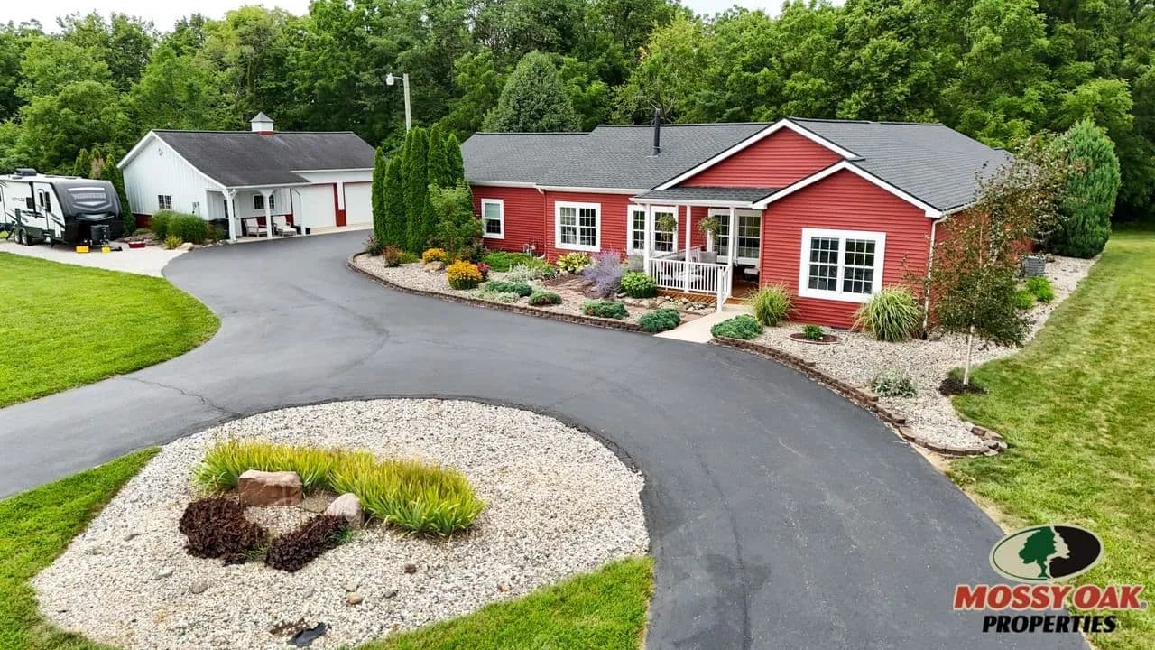 Home and Land For Sale - Beautiful Home, Pole Barn on 11.24+/- Acres - Miami County - Peru, Indiana - Peru, Indiana, 46970