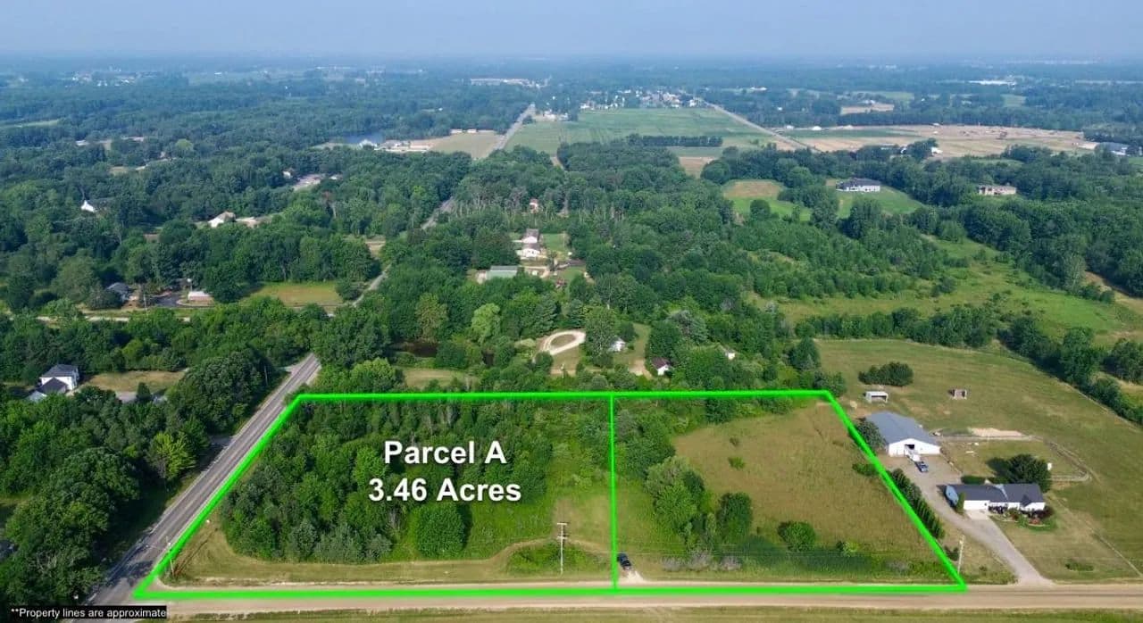 3.46 +/- Acres / Ottawa County, MI / Allendale, MI / Buildable Corner Lot / Land For Sale - Allendale, Michigan, 49401
