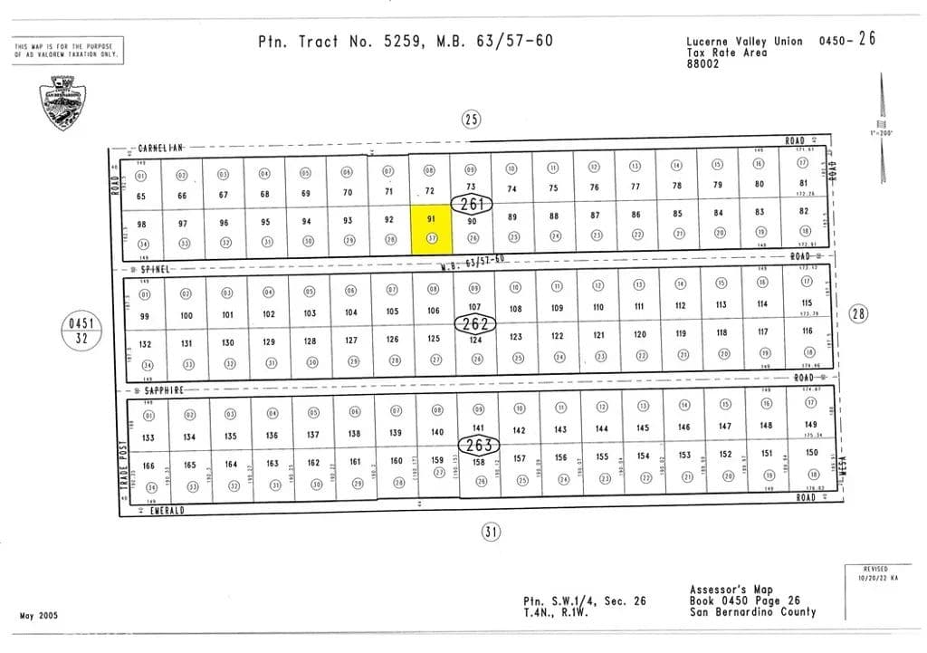 Vacant Land in Lucerne Valley - Lucerne Valley, California, 92356