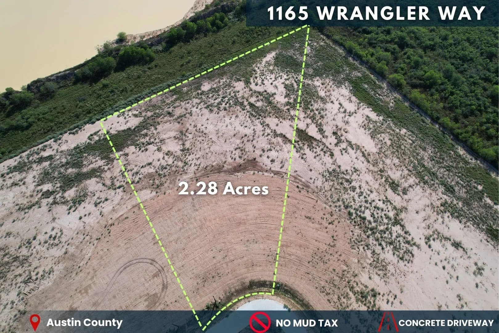 2.28 Acres of Land for Sale in Sealy, TX - Sealy, Texas, 77474