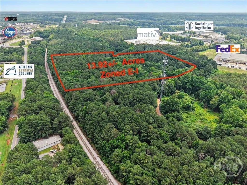 13.91 Acres of Land for Sale in Athens, GA - Athens, Georgia, 30601
