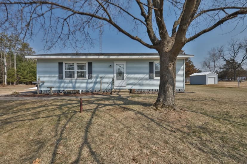 Affordable Country Ranch in Grand Marsh, WI | Ideal Starter Home or Rental on 0.49± Acres