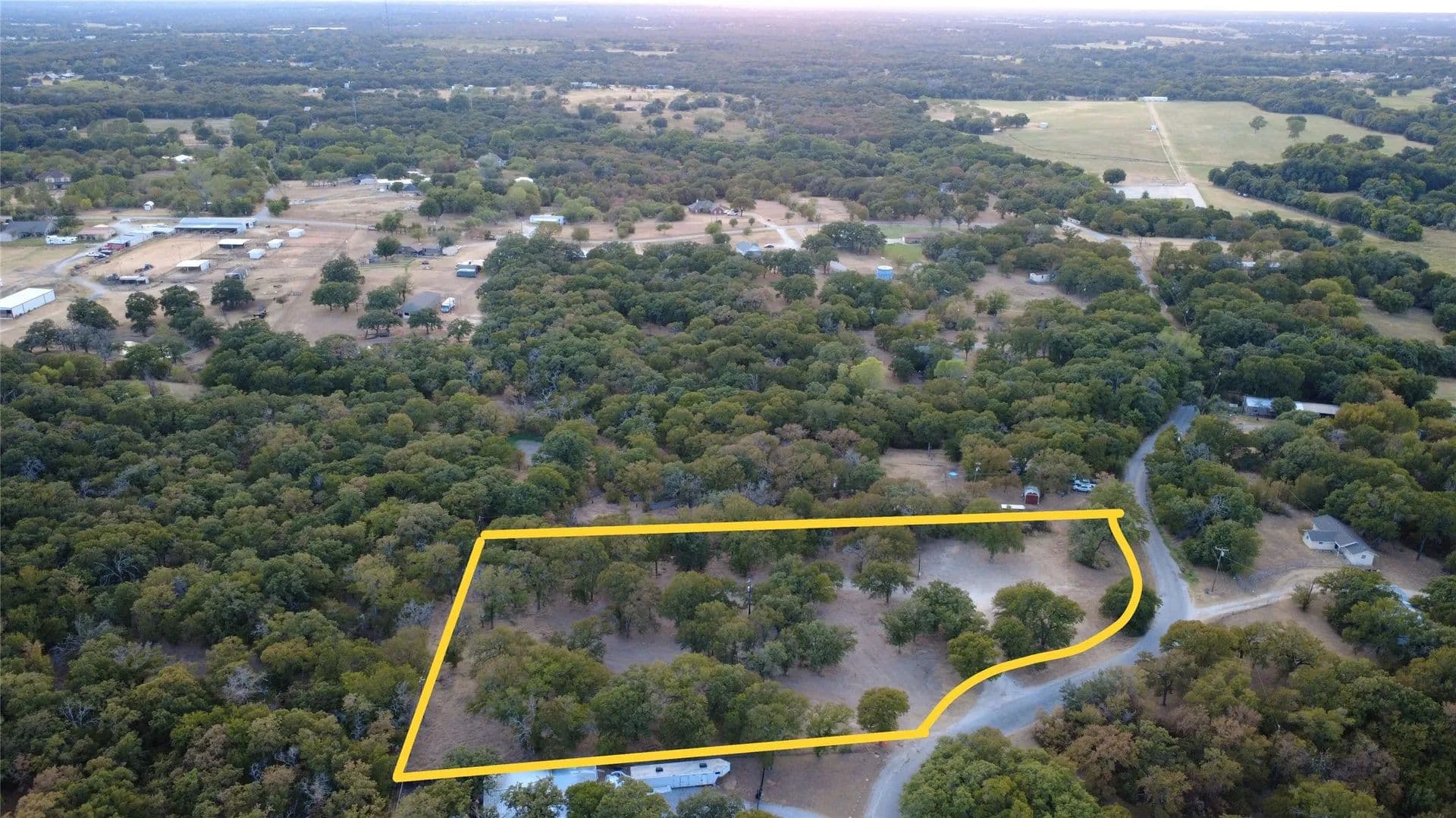 2.13 Acres of Land for Sale in Reno, TX - Reno, Texas, 76020