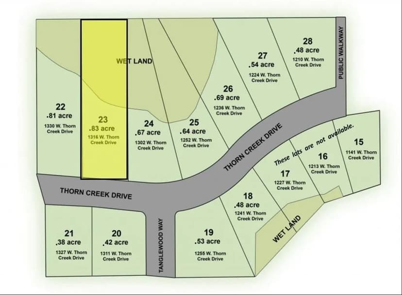 Land -Single Family Acreage in HILBERT