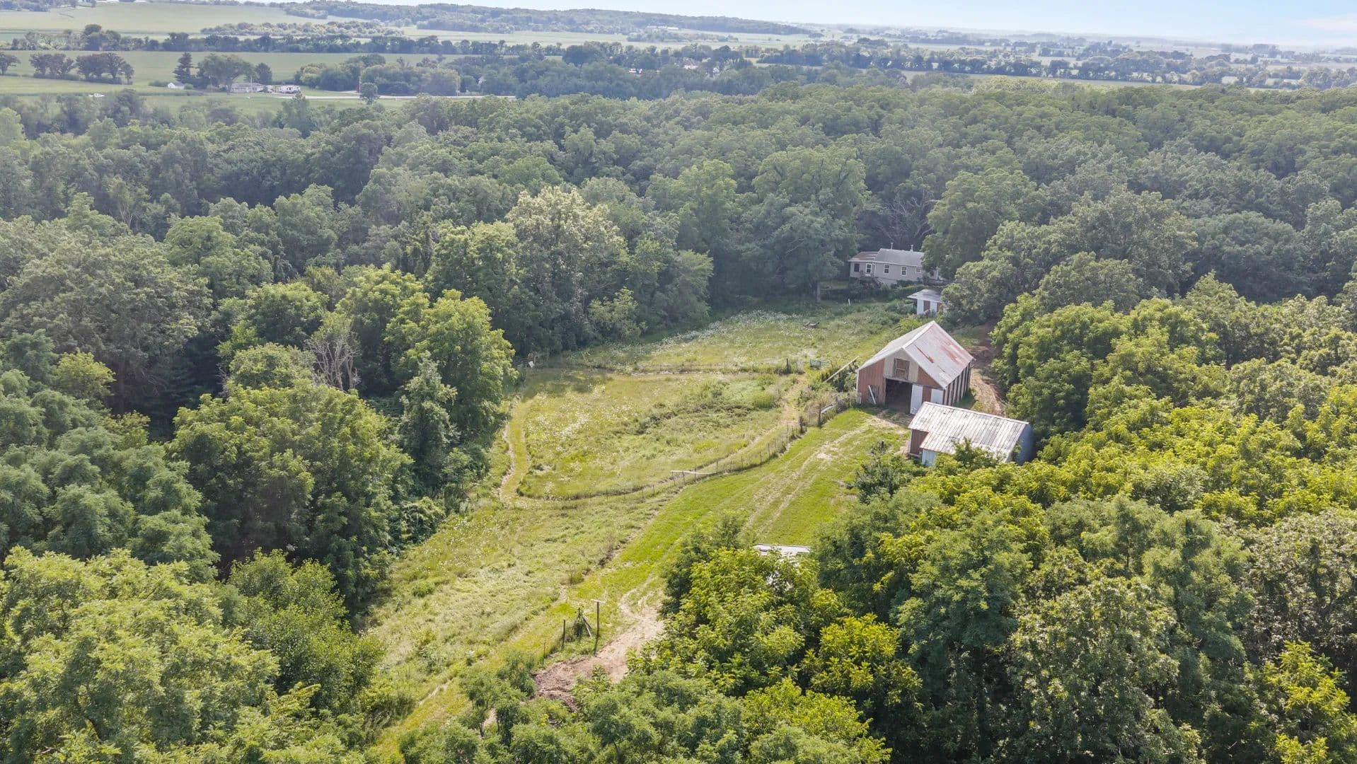 23+/- Acre Hobby Farm | Home | Pond | Outbuildings | Development Potential Online Auction - Janesville, Wisconsin, 53545