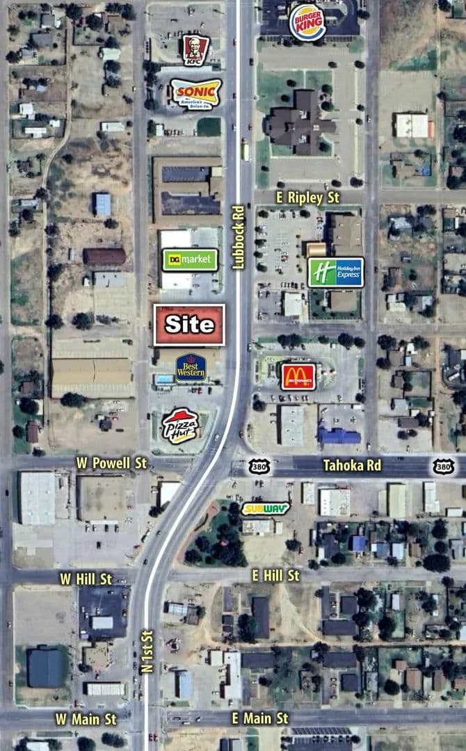 Land -Retail in Brownfield