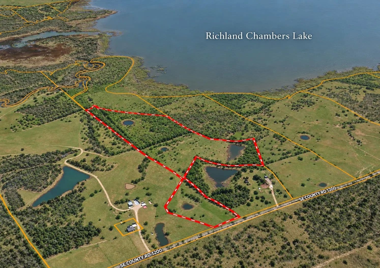 30.01 Acres of Land for Sale in Streetman, TX - Streetman, Texas, 75859
