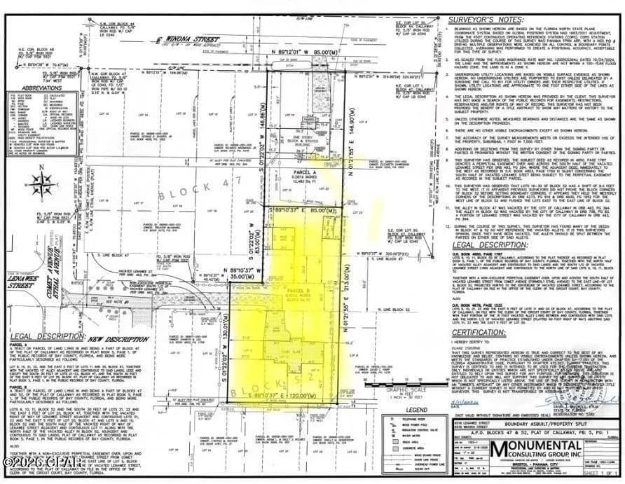 Vacant Land in Panama City - Panama City, Florida, 32404